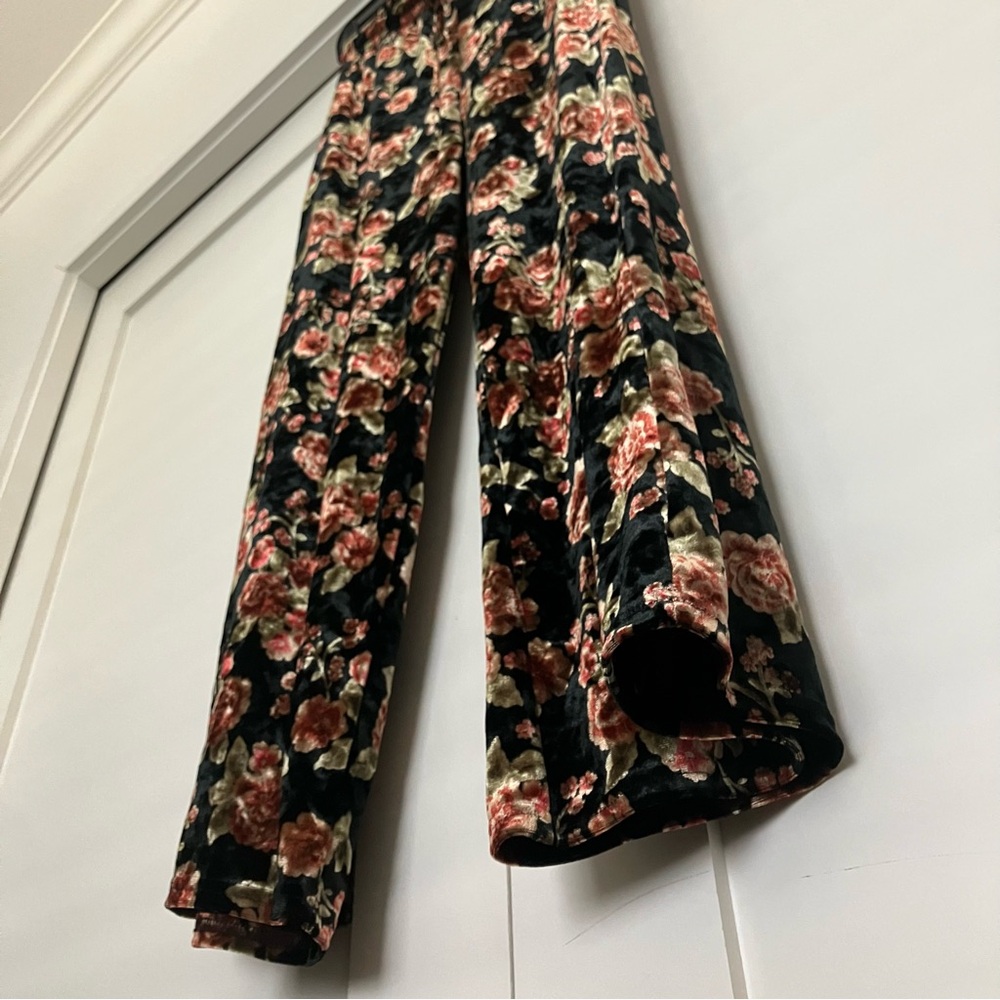 Floral Velvet Culottes - Picture 7 of 16